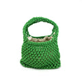 Crawford Crocheted Bag: Cornflower Blue