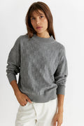 The Bailey Sweater: H. GREY