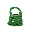 Crawford Crocheted Bag: Spring Green