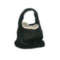 Crawford Crocheted Bag: Spring Green