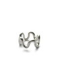 Wavy Vibes Ring- Thick