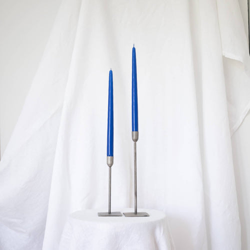 Taper Candles - Pair Majorelle Blue