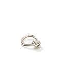 Two Ply Knotted Ring
